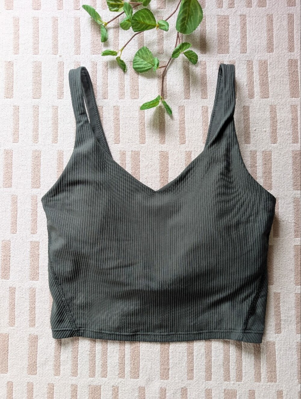 Old Navy | Light Support PowerSoft Rib Longline Sports Bra